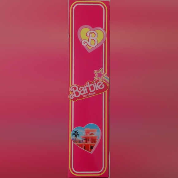 Barbie The Movie Barbie in Pink Gingham Dress Doll Mattel HPJ96 NIB {GM0133}CKB - Picture 4 of 6